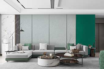 楚雄轻奢风格-客厅