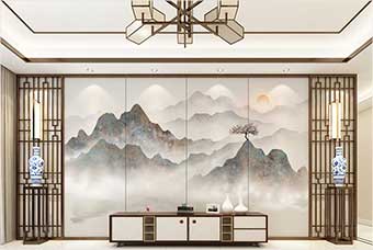 楚雄森佰汇航空纤维（山水画系列）