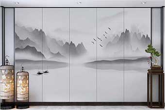 楚雄森佰汇航空纤维（山水画系列）